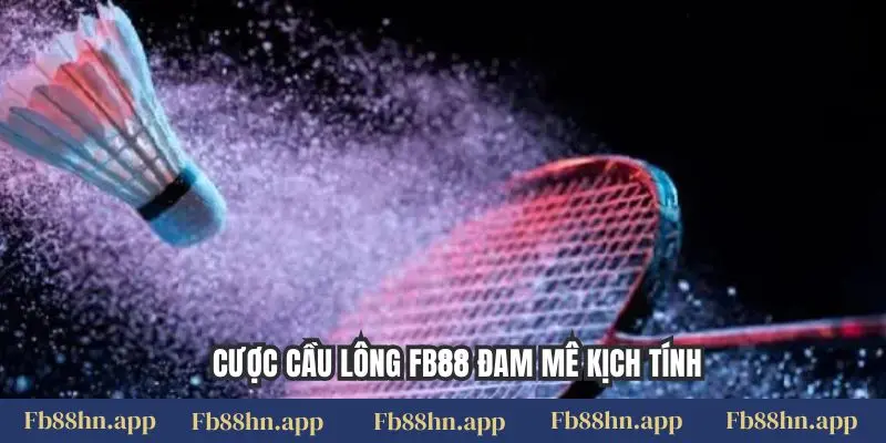 Cược cầu lông FB88 đam mê kịch tính