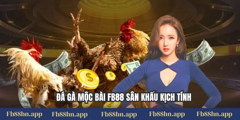 Đá gà Mộc Bài FB88 sân khấu kịch tính